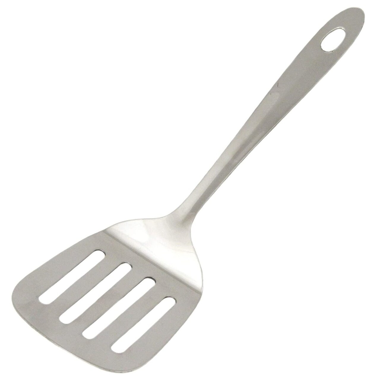 Chef Craft 9.5" Stainless Steel Slotted Serving Turner Spatula with Sleek Mirror Finish